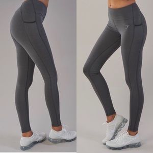 Aspire Gymshark leggings (Charcoal Grey)